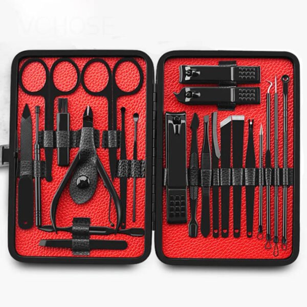 23 pc Professional manicure pedicure set