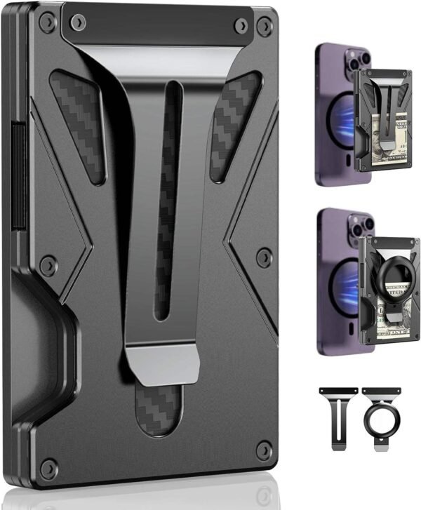 RFID magnetic card holder