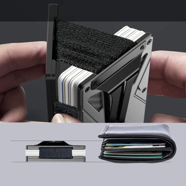 RFID magnetic card holder