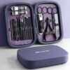 18 pc grooming set with magnetic case