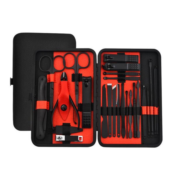 25 pc professional manicure pedicure set