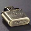 Windproof Copper Kerosene Lighter With a Constantine Pattern