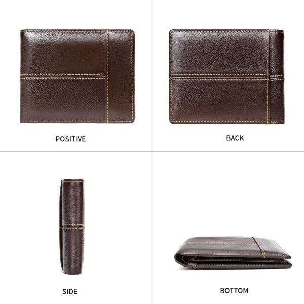 02-03 Classic Cowhide Folding Wallet