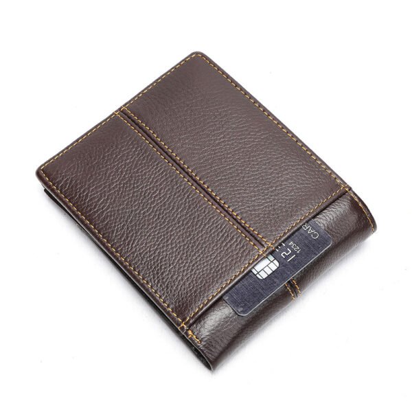 02-04 Classic Cowhide Folding Wallet