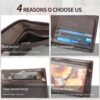 02-5 Classic Cowhide Folding Wallet