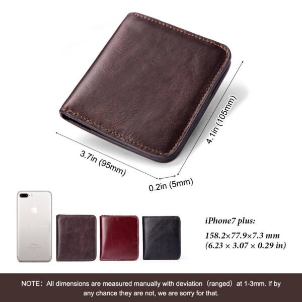 03-04 Minimal Cowhide Folding Wallet