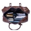 06-02 Cowhide Travel Bag – Mosaic Pattern