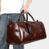 Luxury Leather Travel Duffel