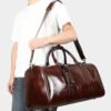 Luxury Leather Travel Duffel