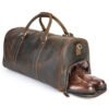 Luxury Leather Travel Duffel